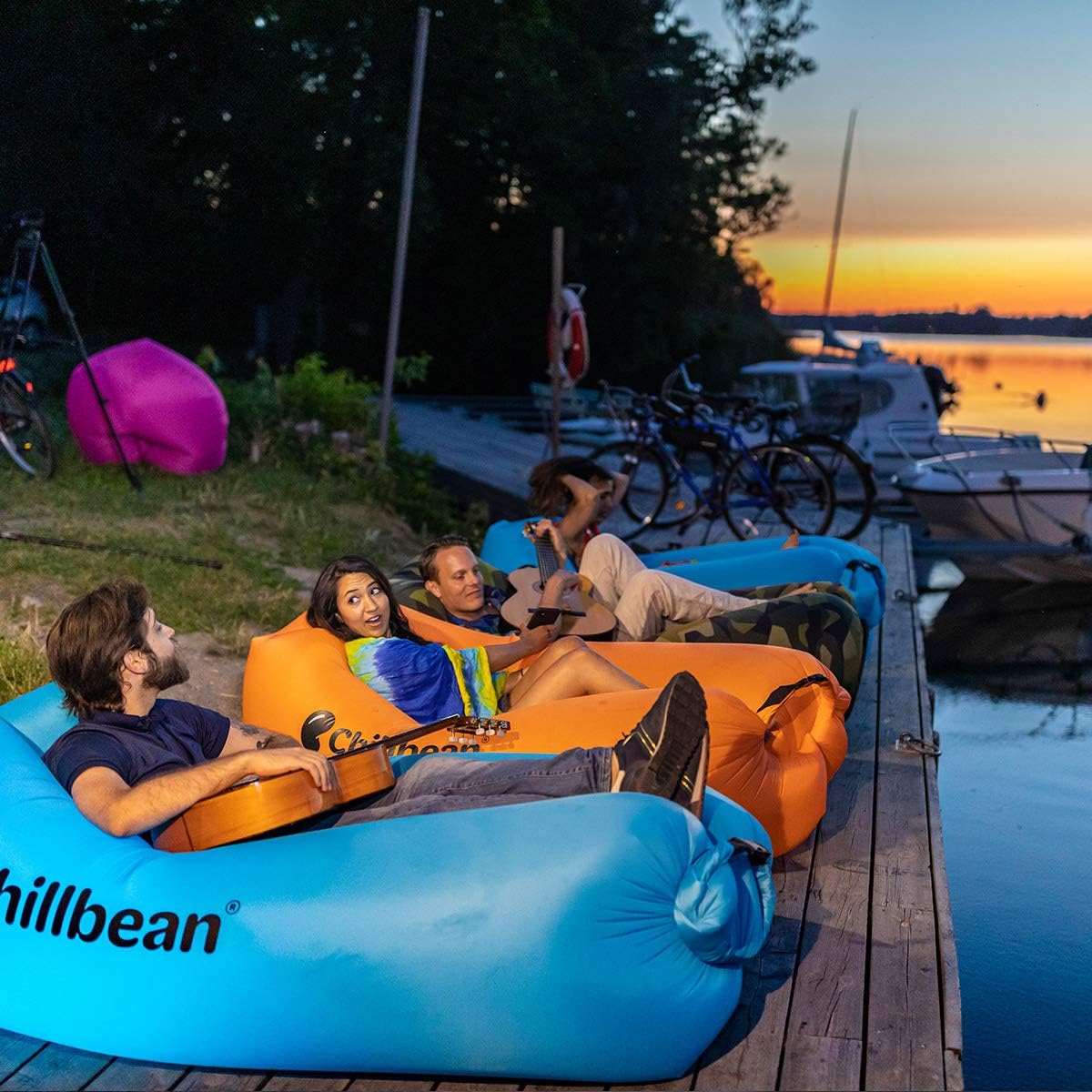 Chillbean Inflatable Hammock and Couch: Your Ultimate Outdoor Comfort Companion