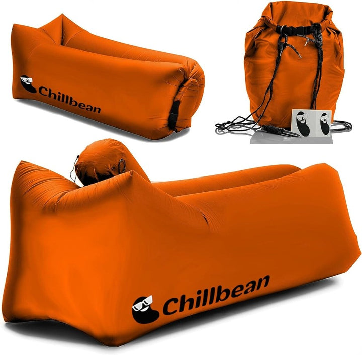 CHILLBEAN - The Ultra Premium Glowing Single Layer Inflatable Lounger ...